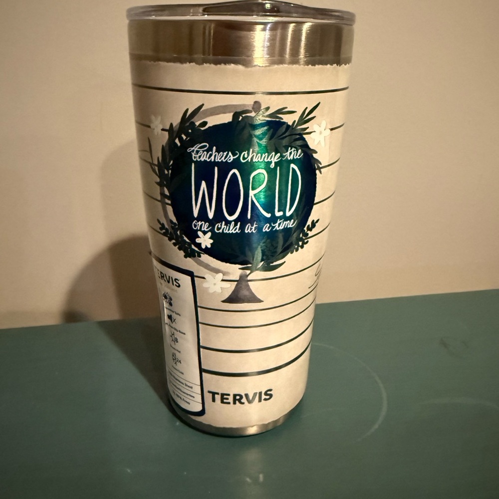 Tervis Stainless Steel Tumbler with Black Lid